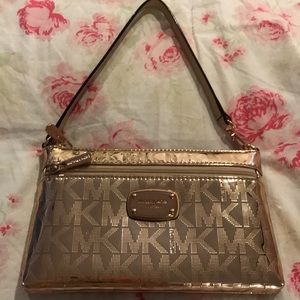 Rose Gold NEW MK Clutch